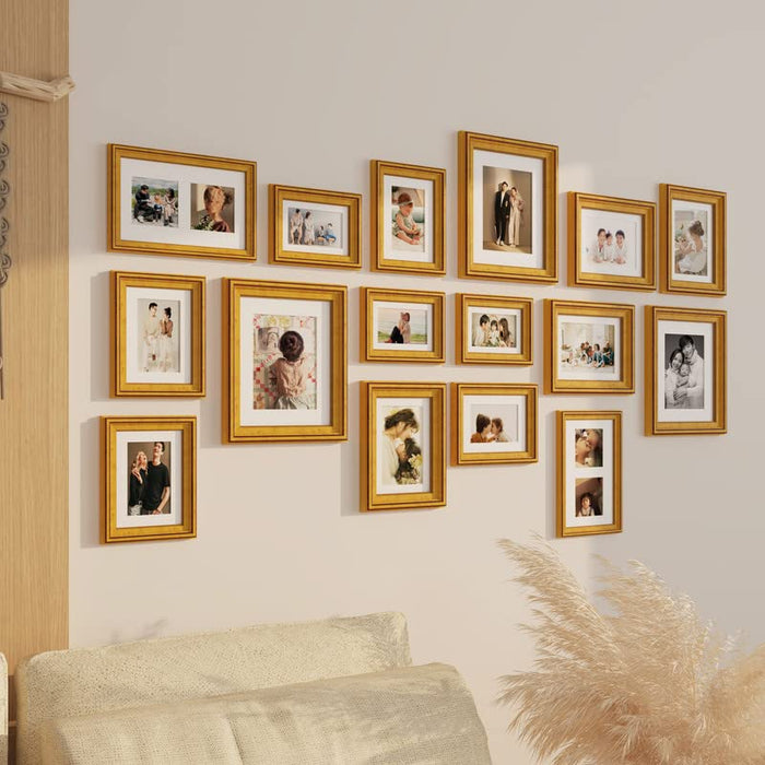 Gold Gallery Frame Set